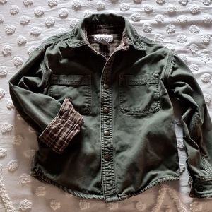 Boy's Carhartt Flannel Lined Shacket